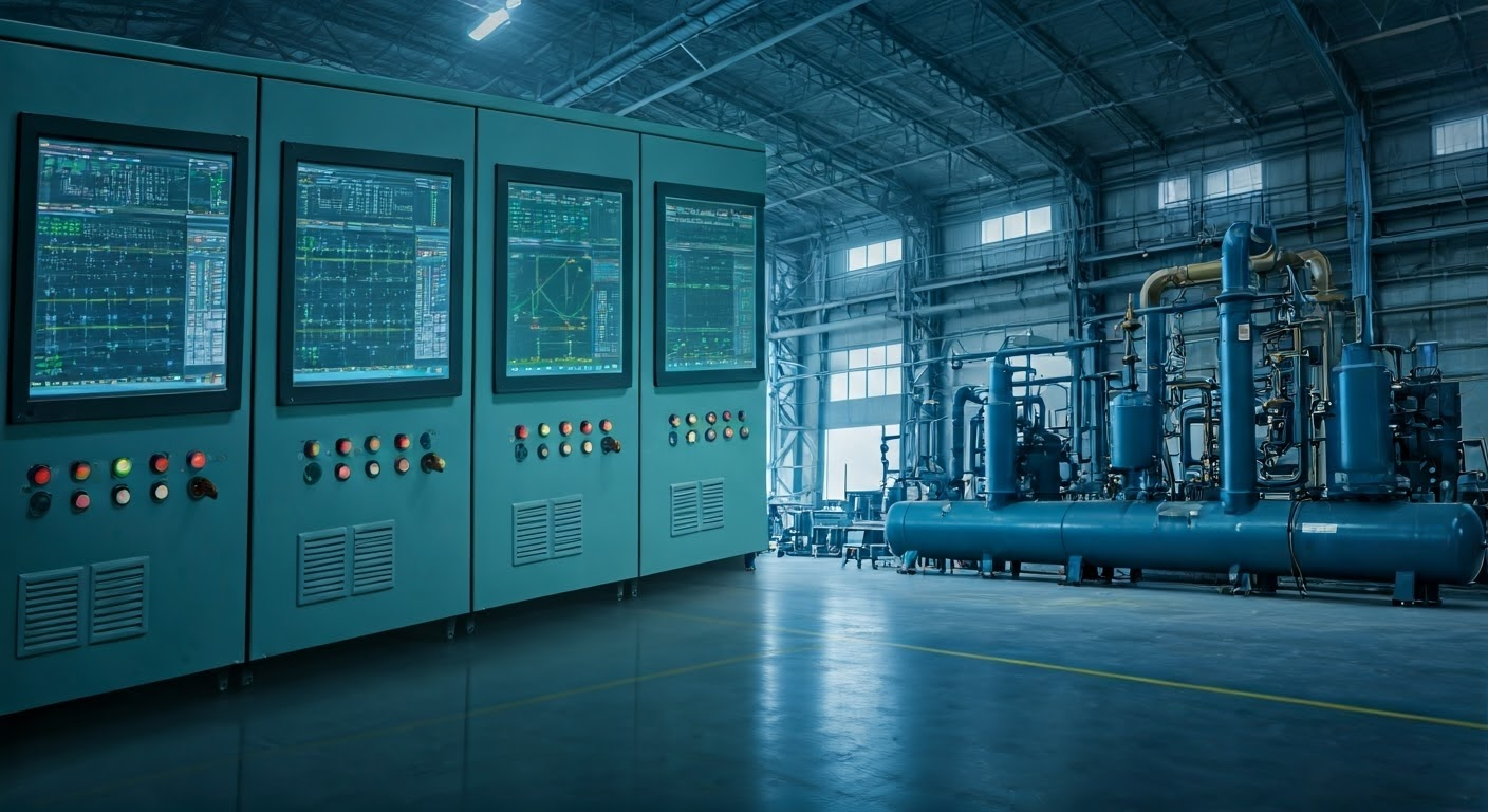 components of a air compressor monitoring system