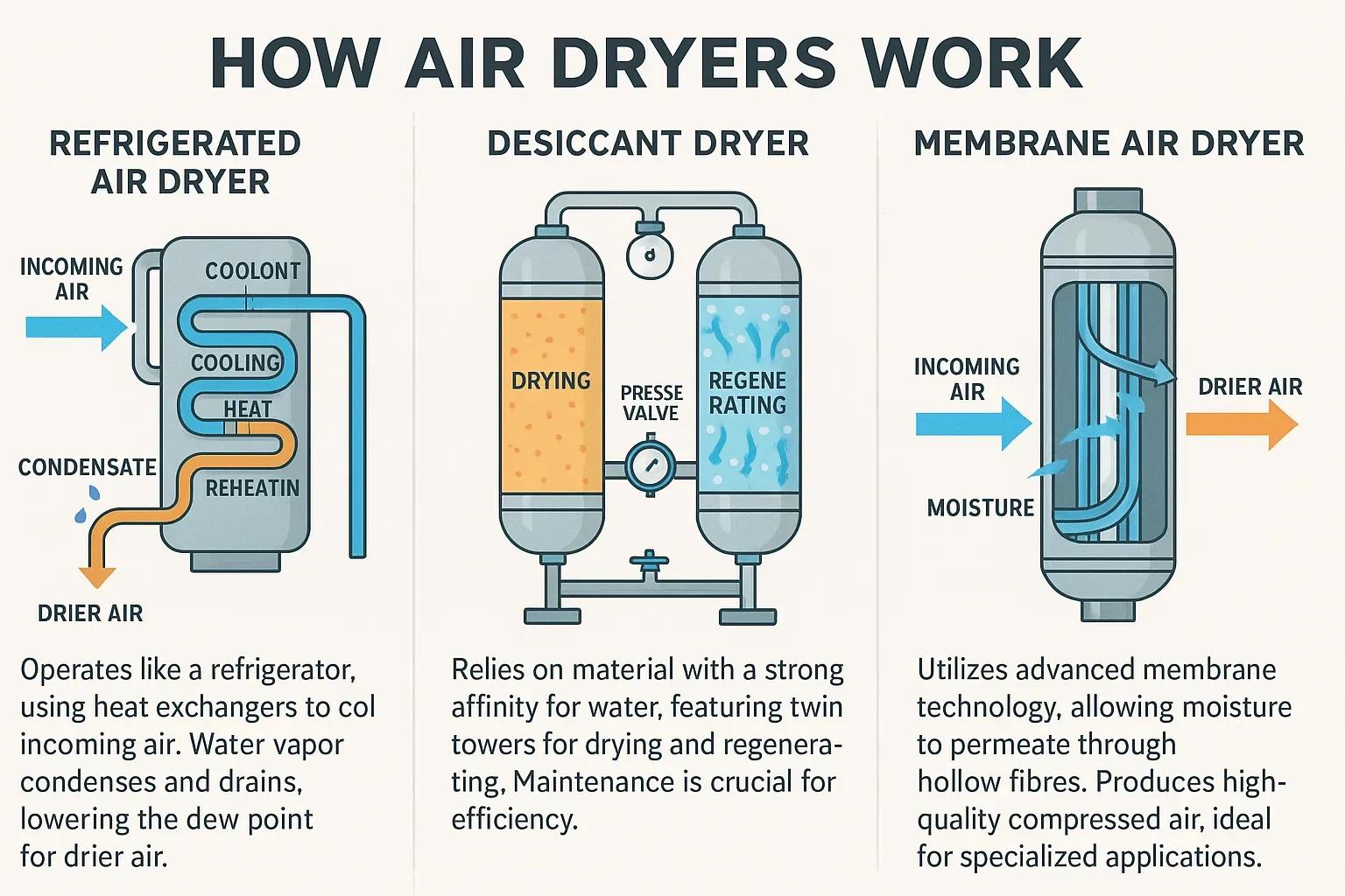 How an Air Dryer Works