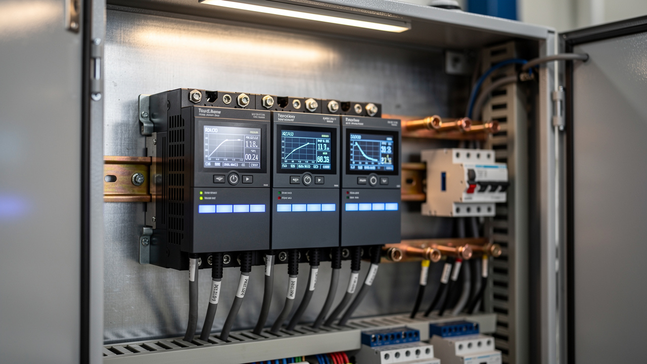 VSD compressor control panel with inverter technology