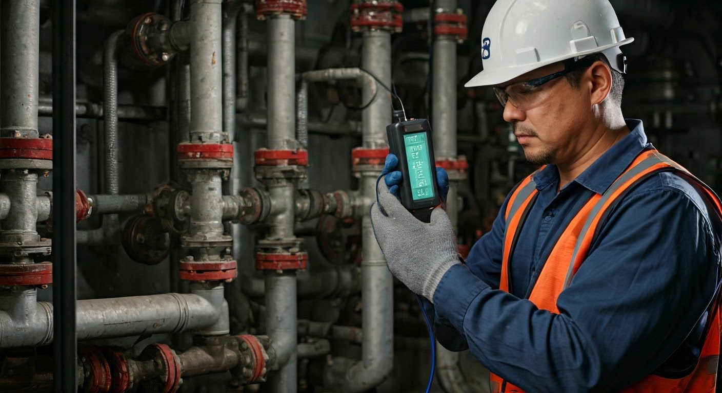 Acoustic Leak Detection for compressed air using sound